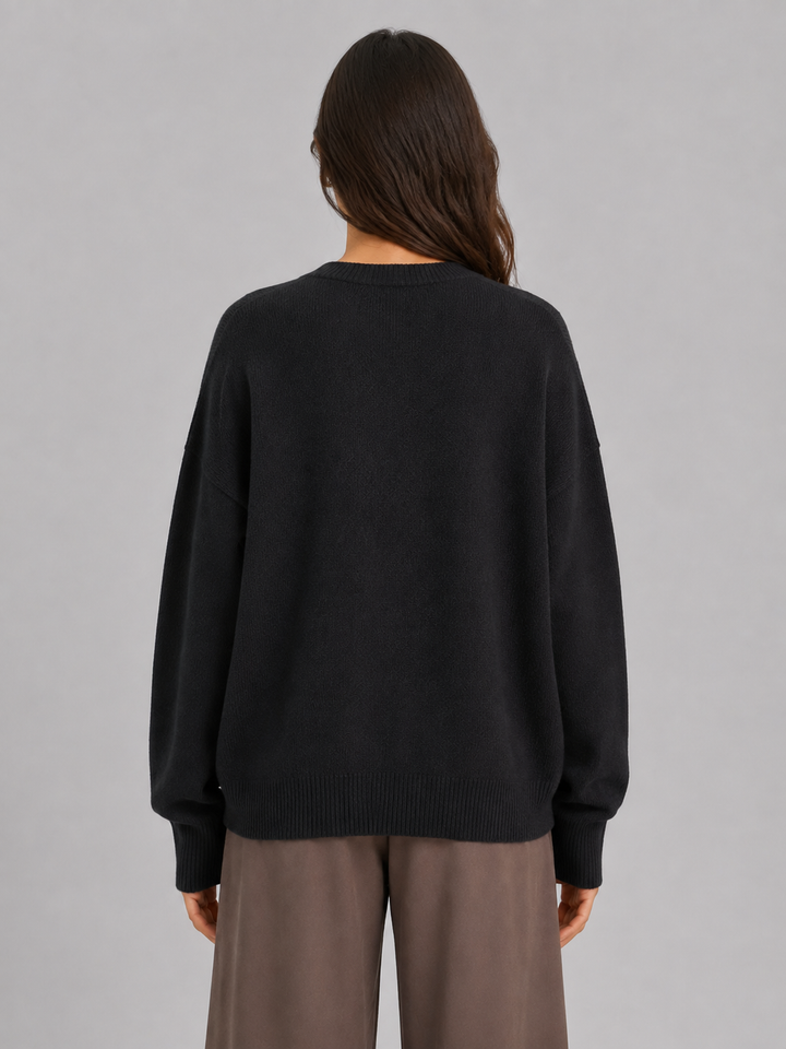 Cardigan con scollo a V