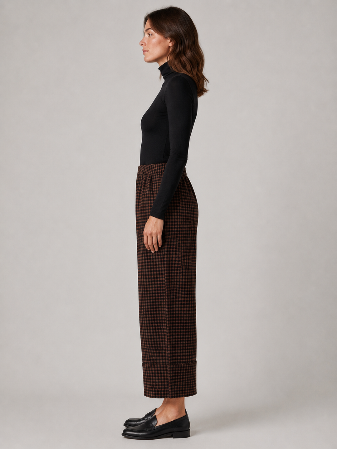 Pantalone a quadretti