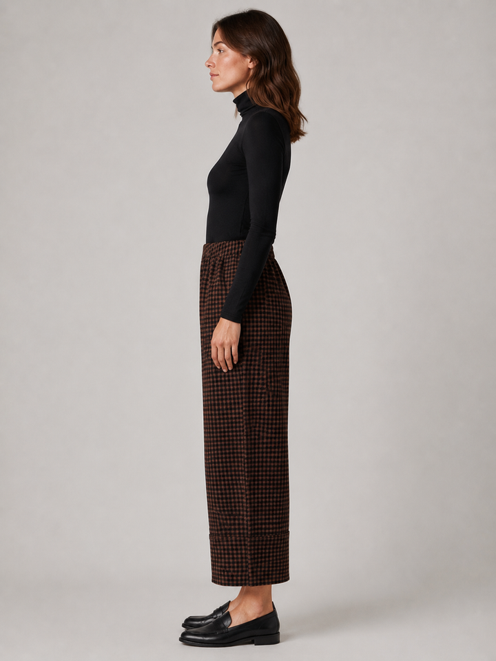 Pantalone a quadretti