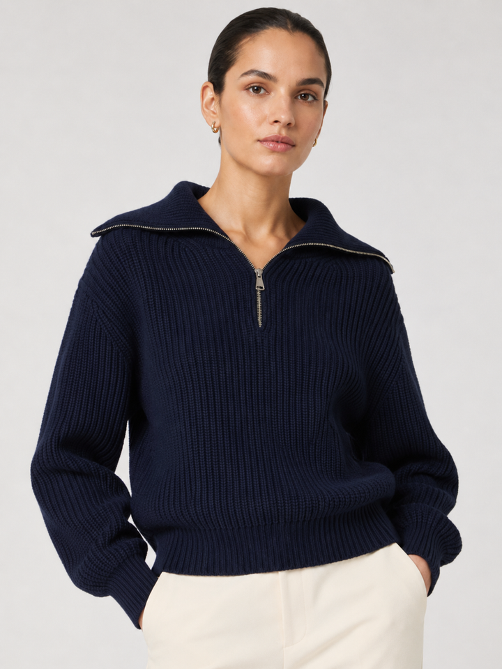 Maglia dolcevita in lana vergine