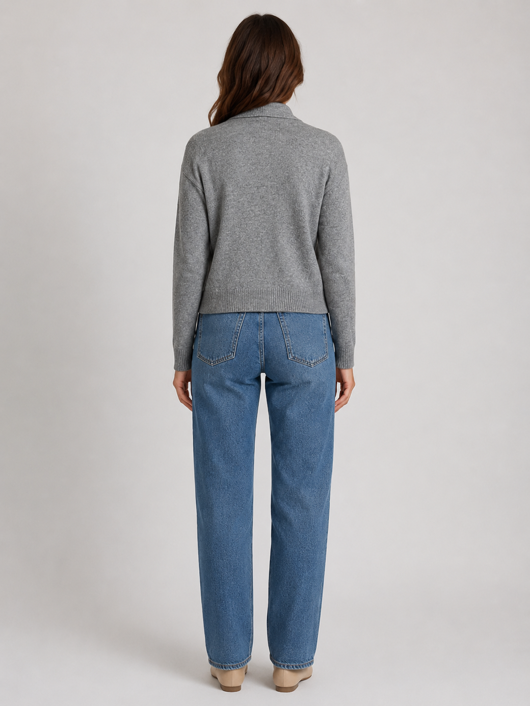 Cardigan in lana e cashmere
