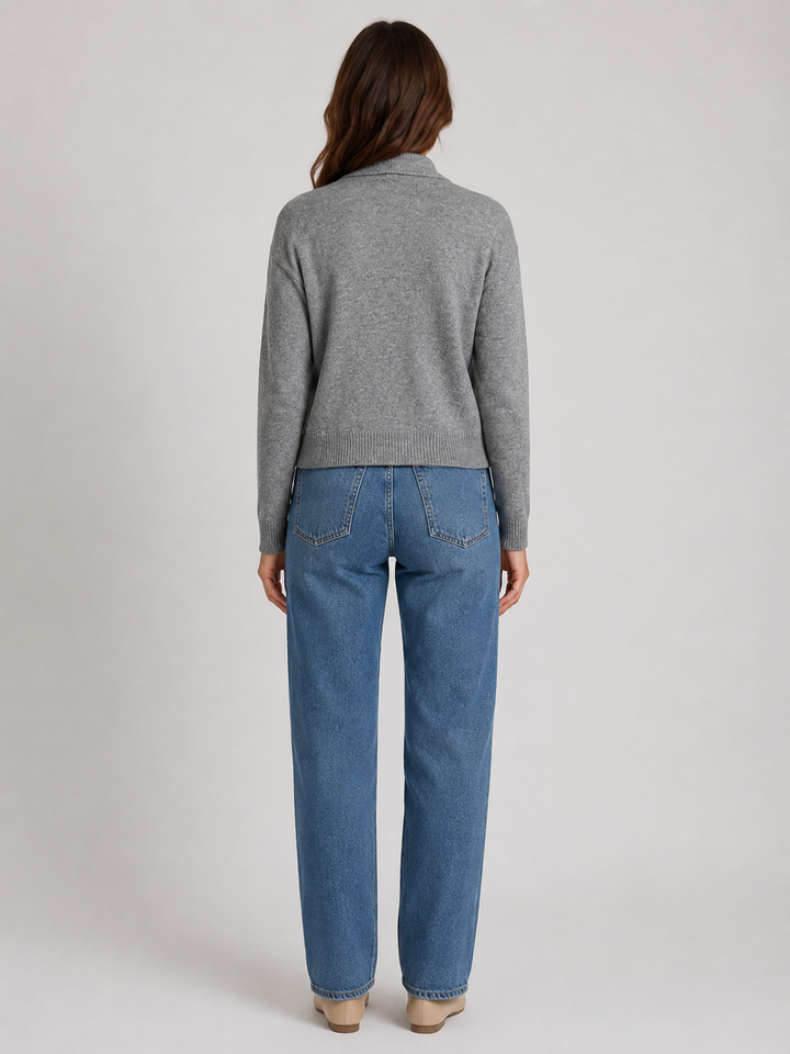 Cardigan in lana e cashmere