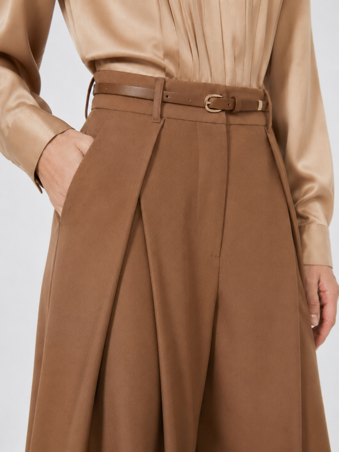 Pantalone in saglia di lana