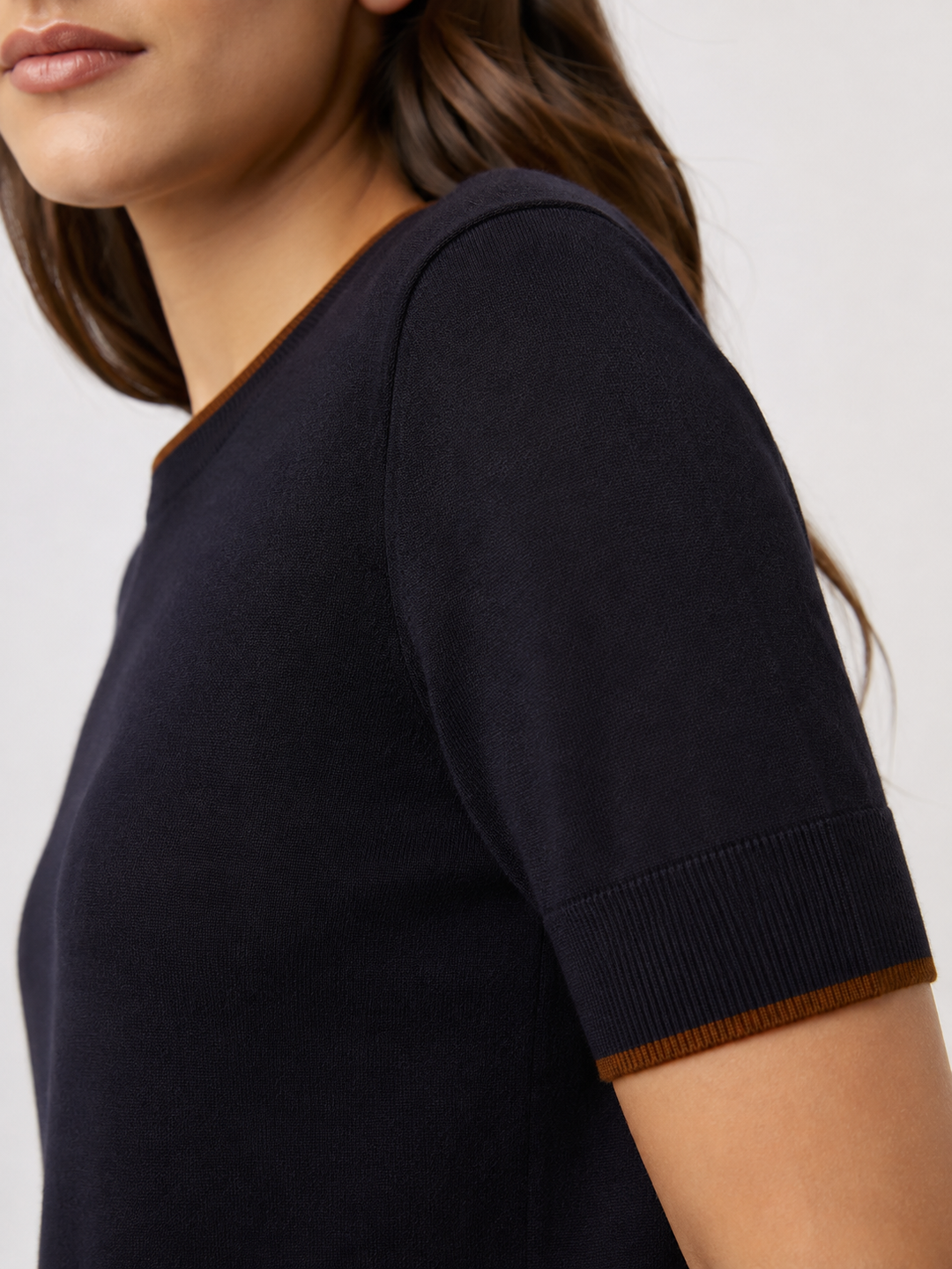 Maglia in lana e seta