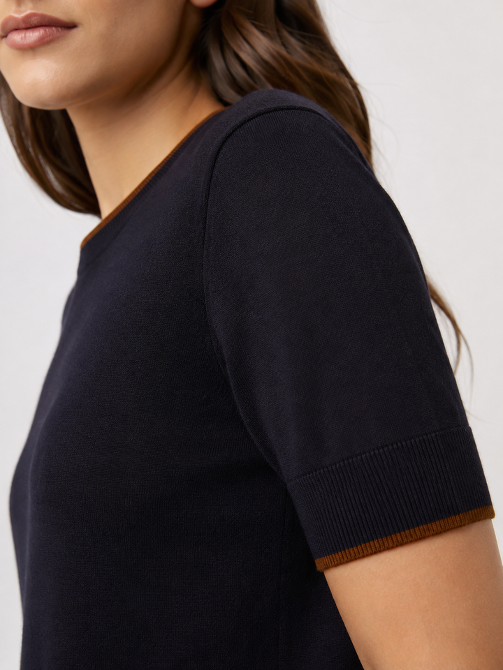 Maglia in lana e seta