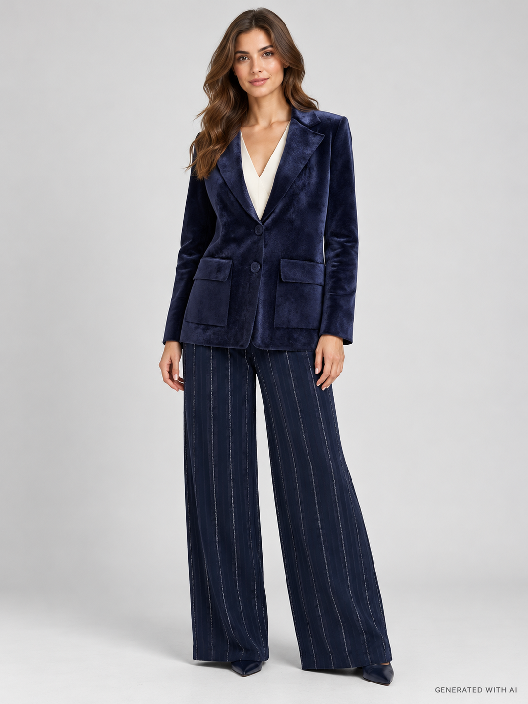 Blazer in velluto