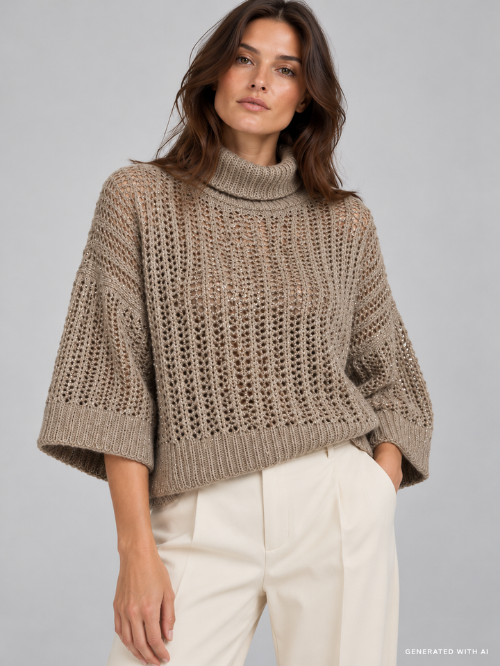 Dolcevita boxy traforata