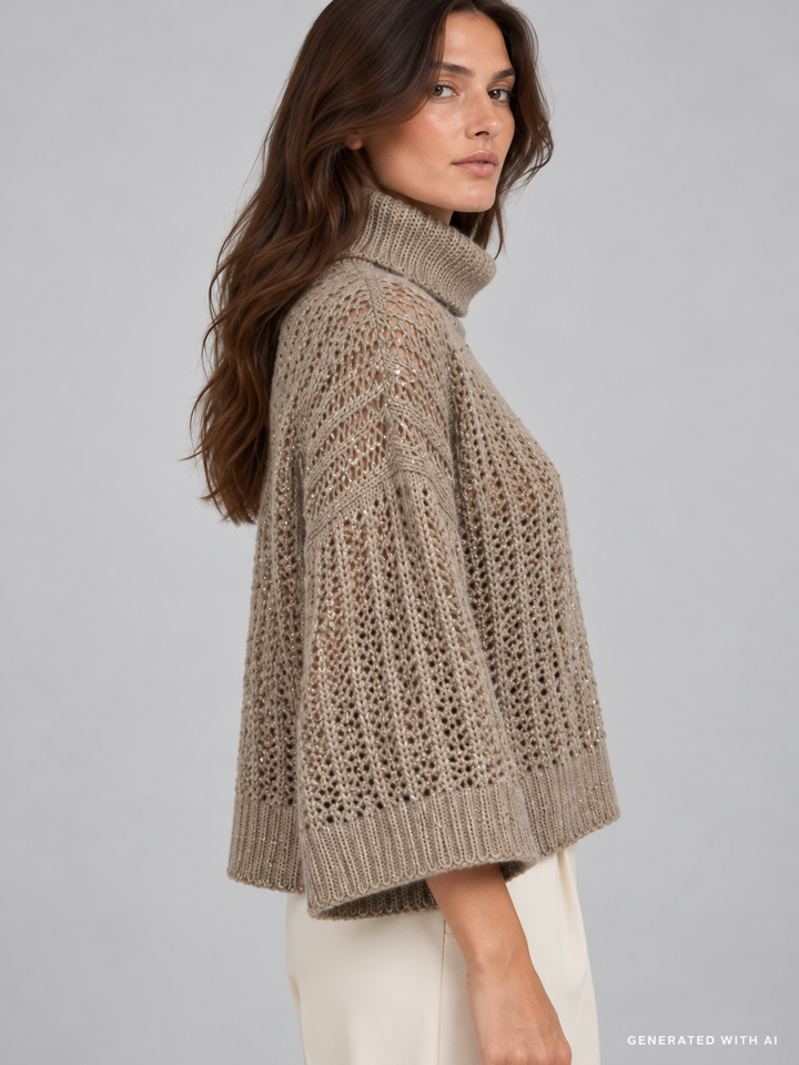 Dolcevita boxy traforata