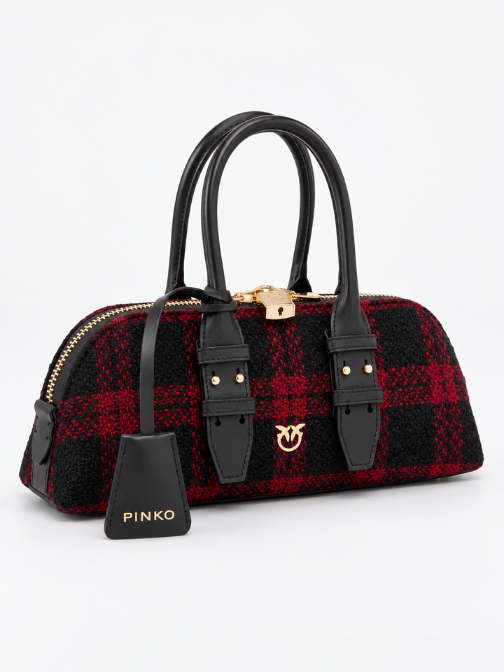 BOWLING BAG HORIZONTAL TWEED