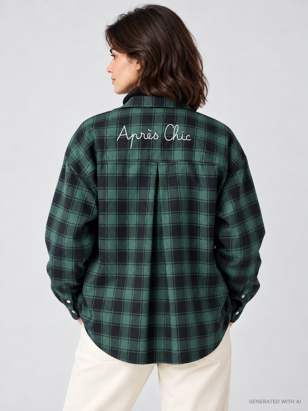 Camicia Gigy in flanella di cotone a quadri