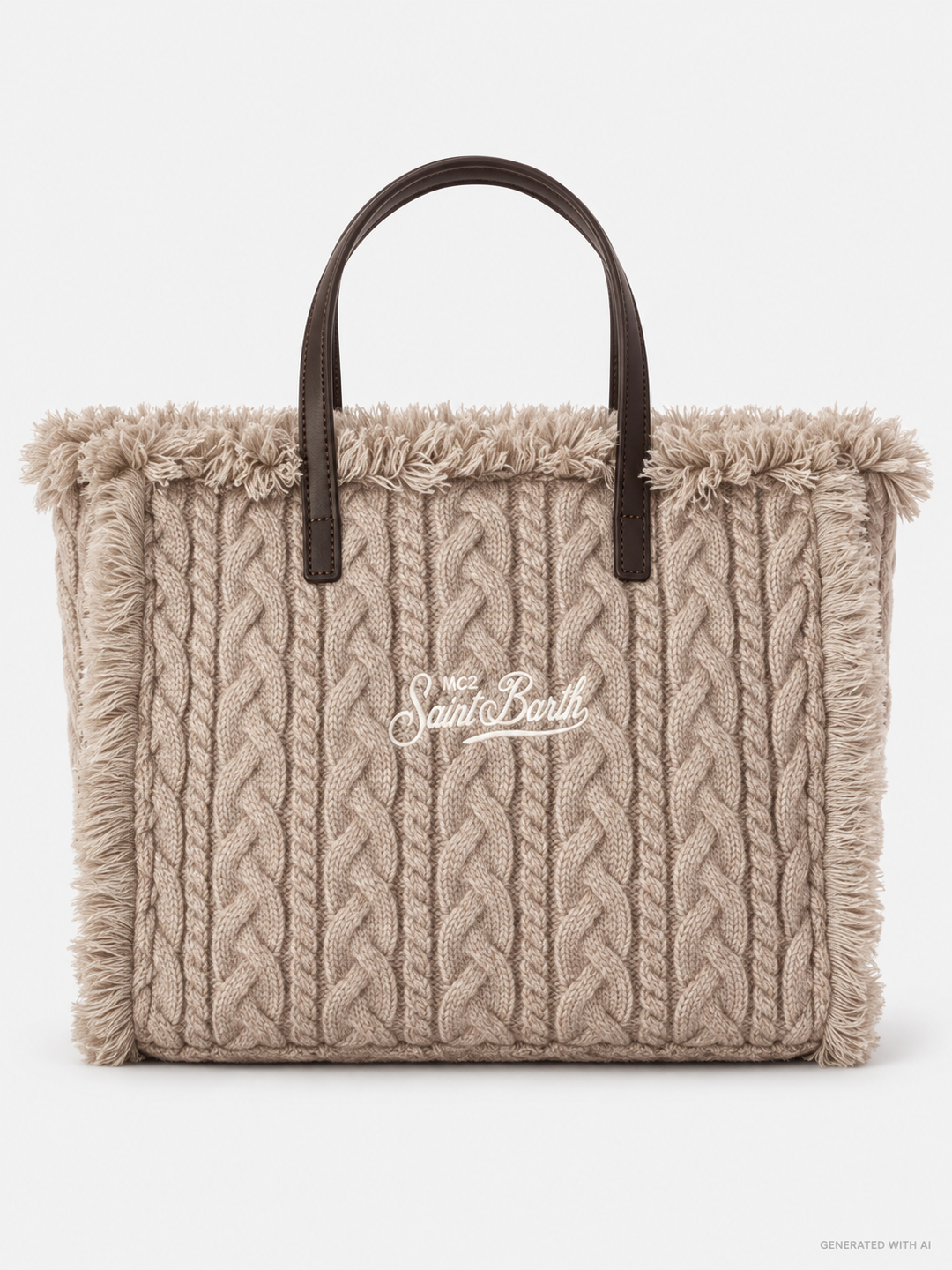Borsa Colette in maglia a trecce