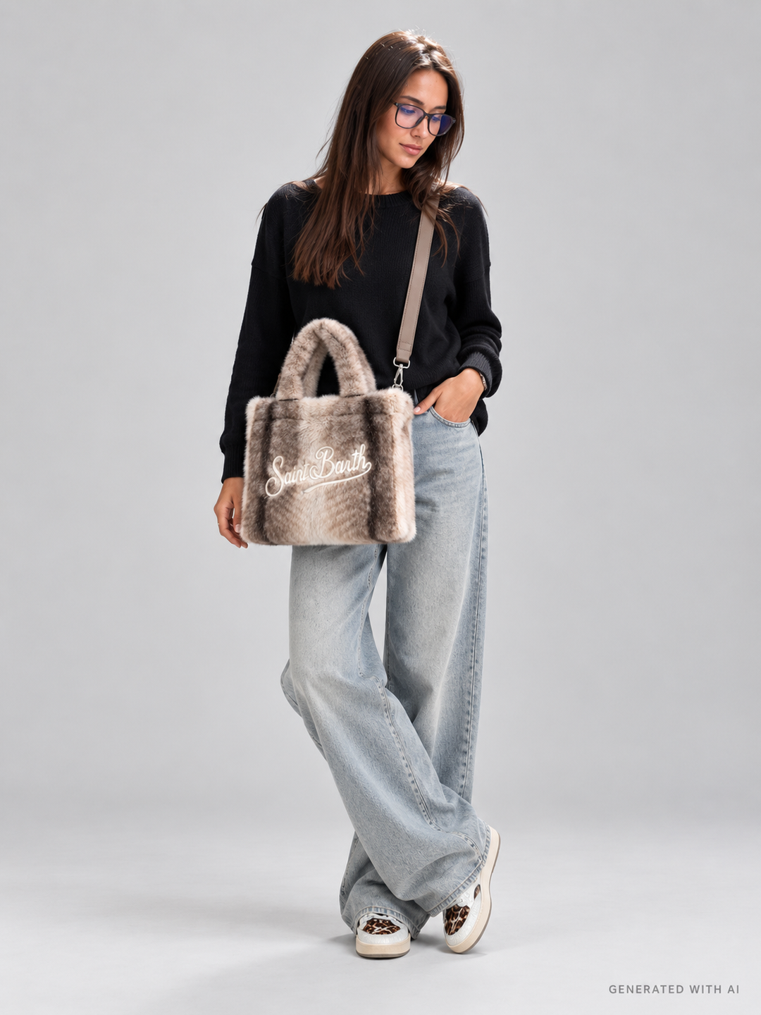 Borsa Colette soft fur
