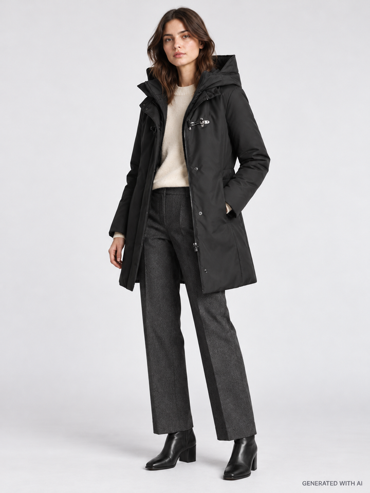 Toggle Coat in tessuto tecnico
