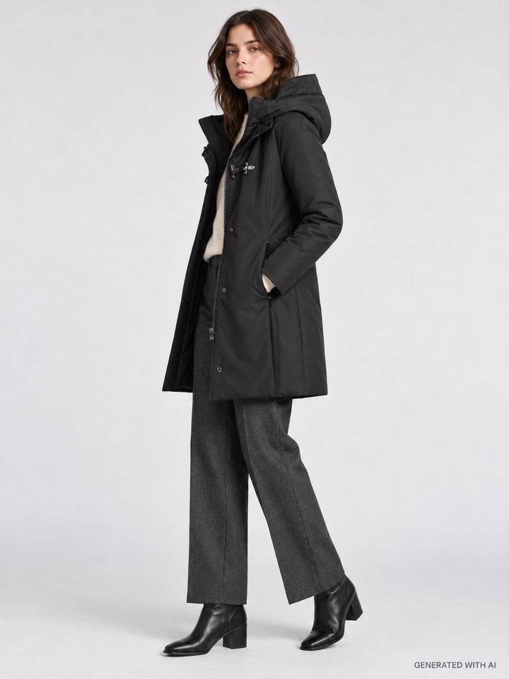 Toggle Coat in tessuto tecnico