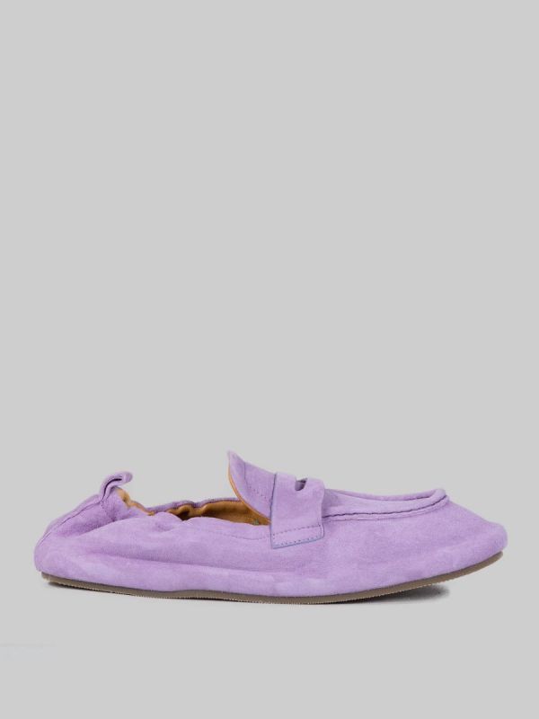 WISTERIA SUEDE LOAFERS