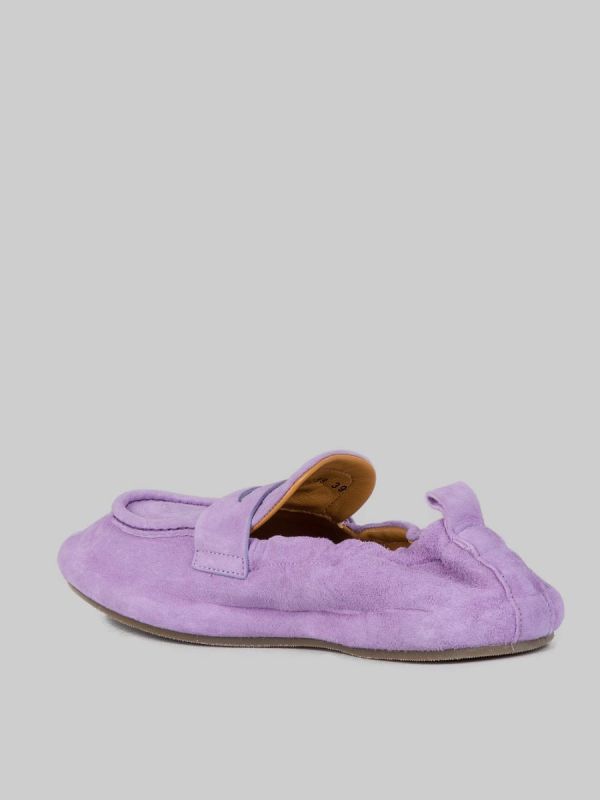 WISTERIA SUEDE LOAFERS