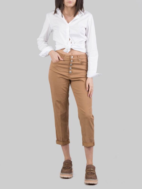 KOONS JEWEL BUTTON TROUSERS