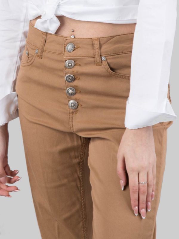 KOONS JEWEL BUTTON TROUSERS