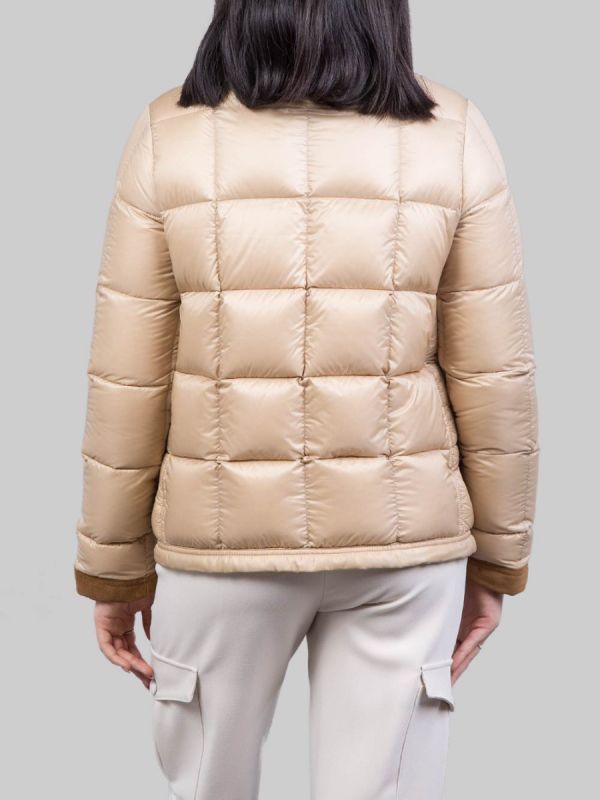 PIUMINO CORTO ARCHIVE BEIGE 3 GANCI