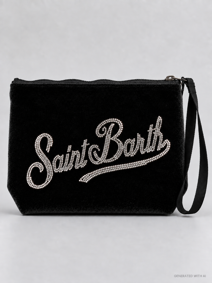 Pochette Aline velvet