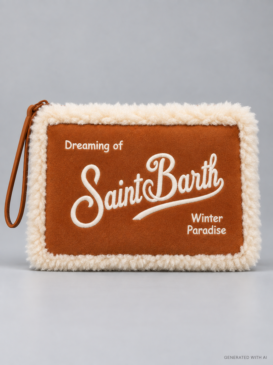 Pochette Aline shearling