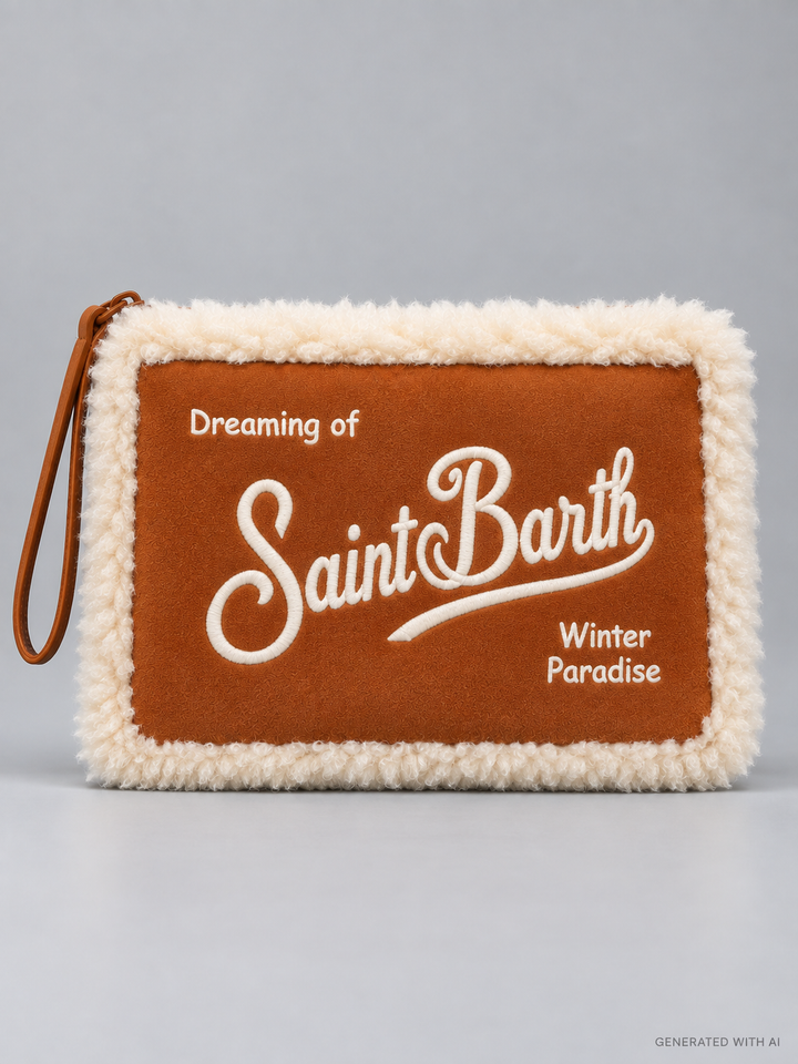 Pochette Aline shearling