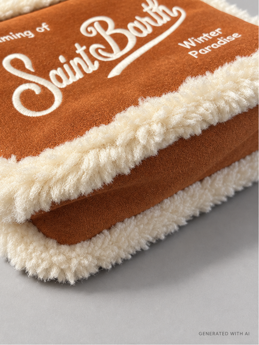 Pochette Aline shearling