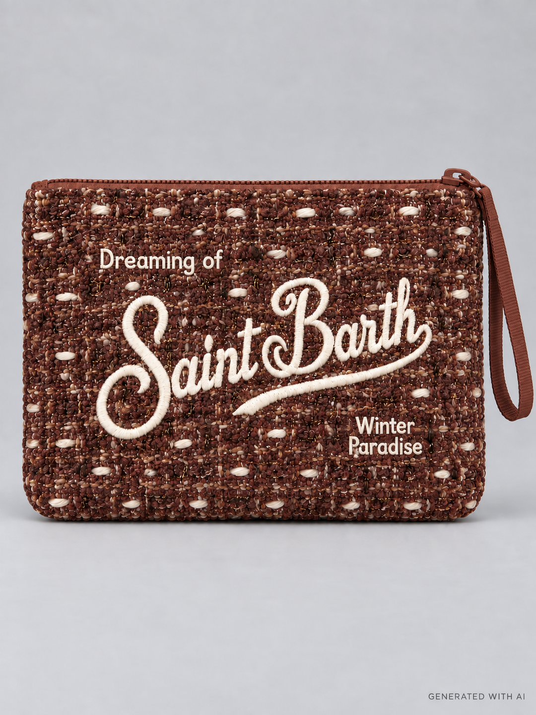 Pochette Aline tweed