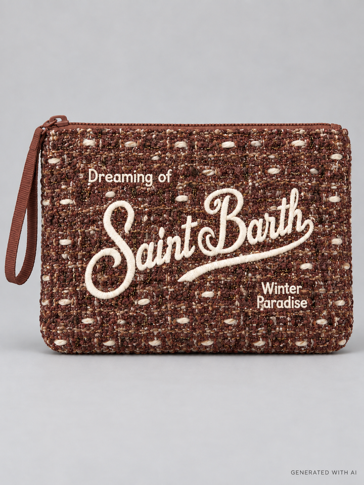 Pochette Aline tweed