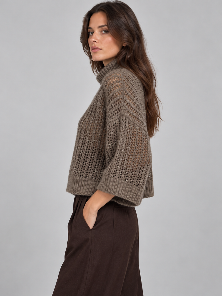 Dolcevita boxy traforata