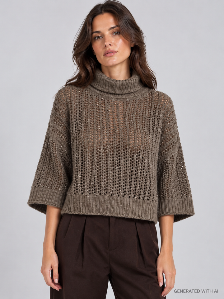 Dolcevita boxy traforata