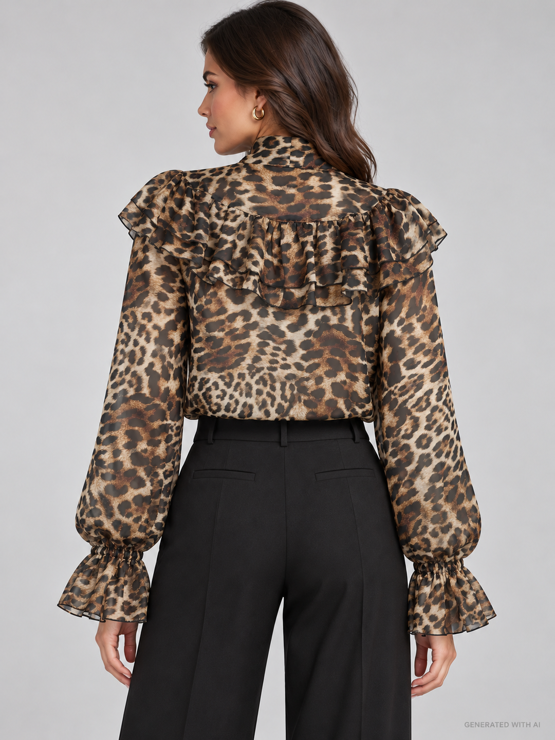 Camicia leopardata