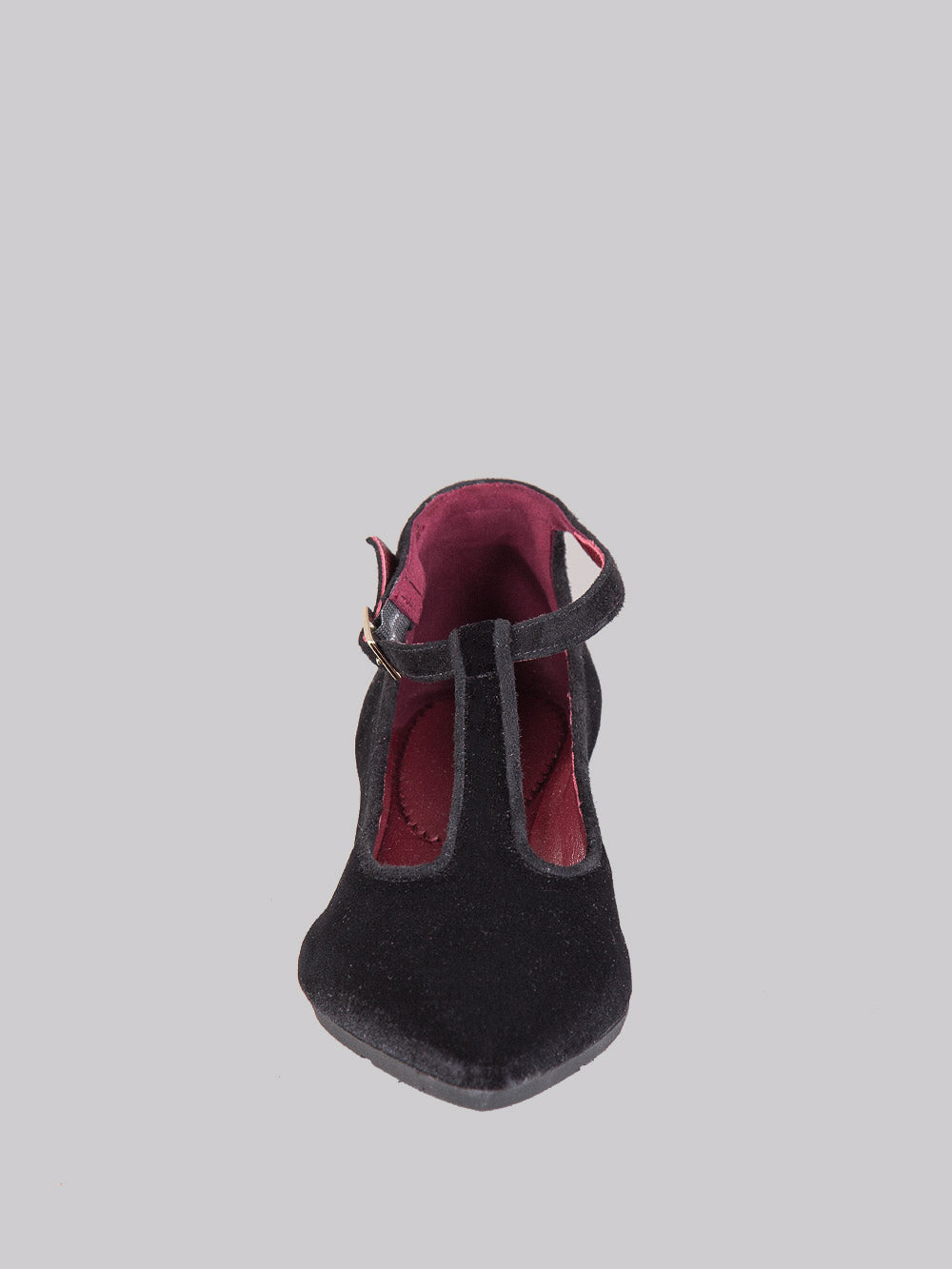 Velvet ballerinas