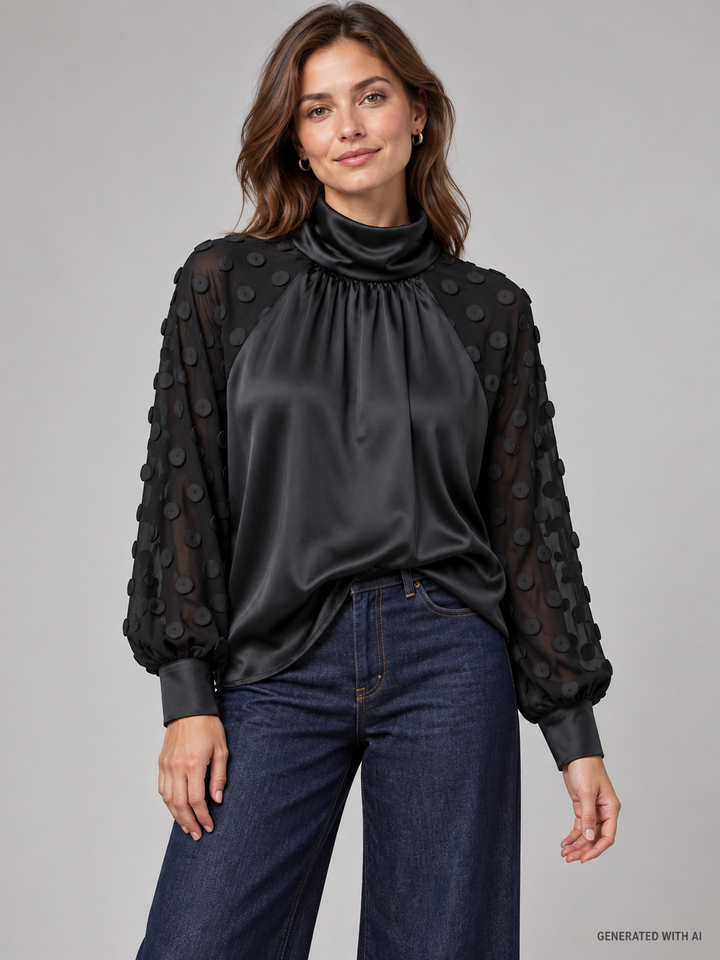 Blusa nera