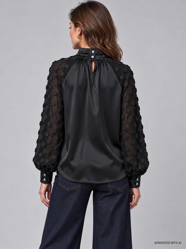 Blusa nera