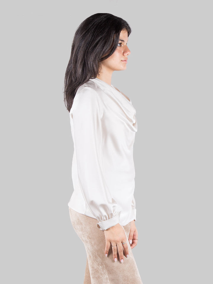 Camicia in raso