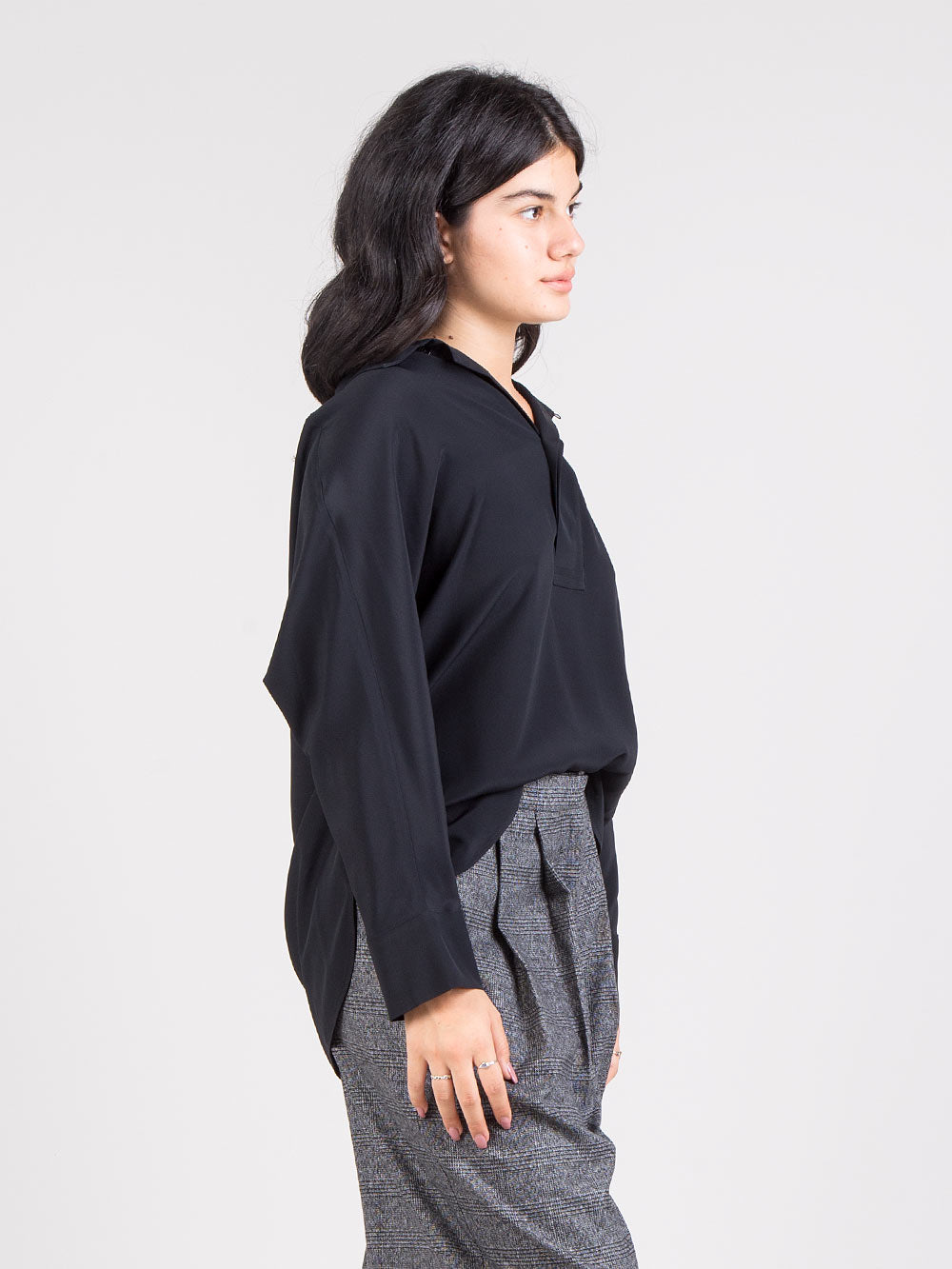 Blusa in seta