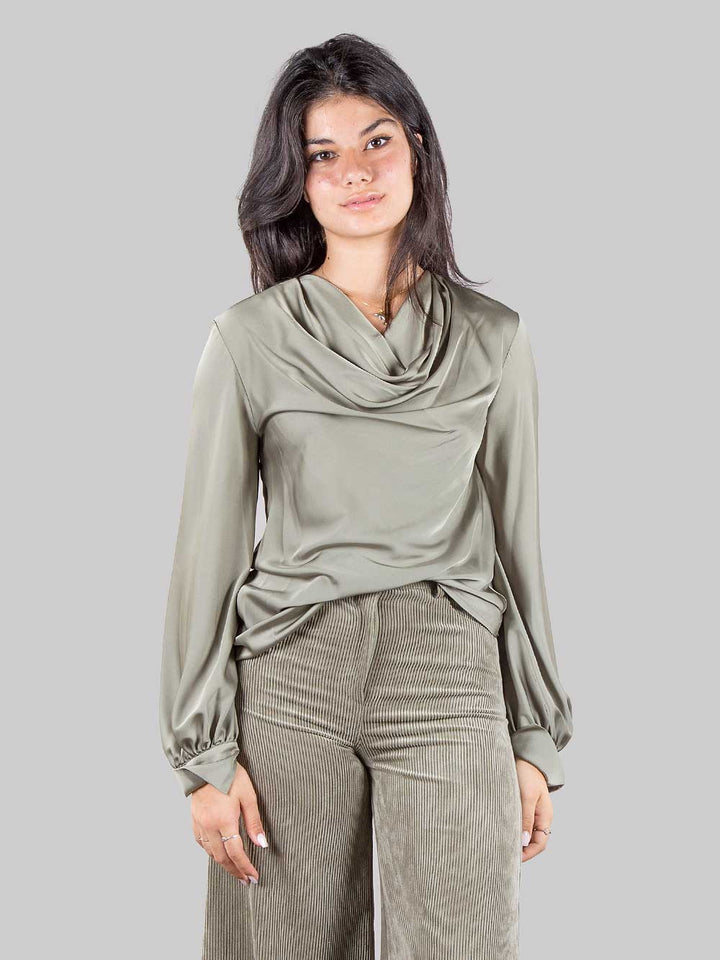 Satin shirt