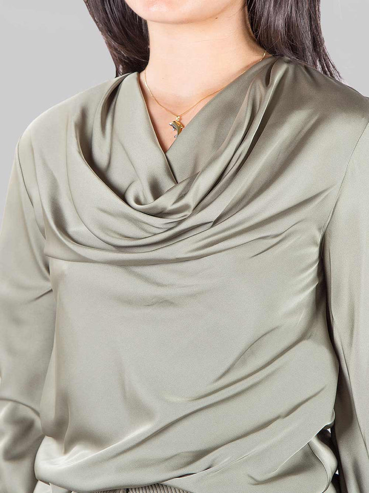 Satin shirt