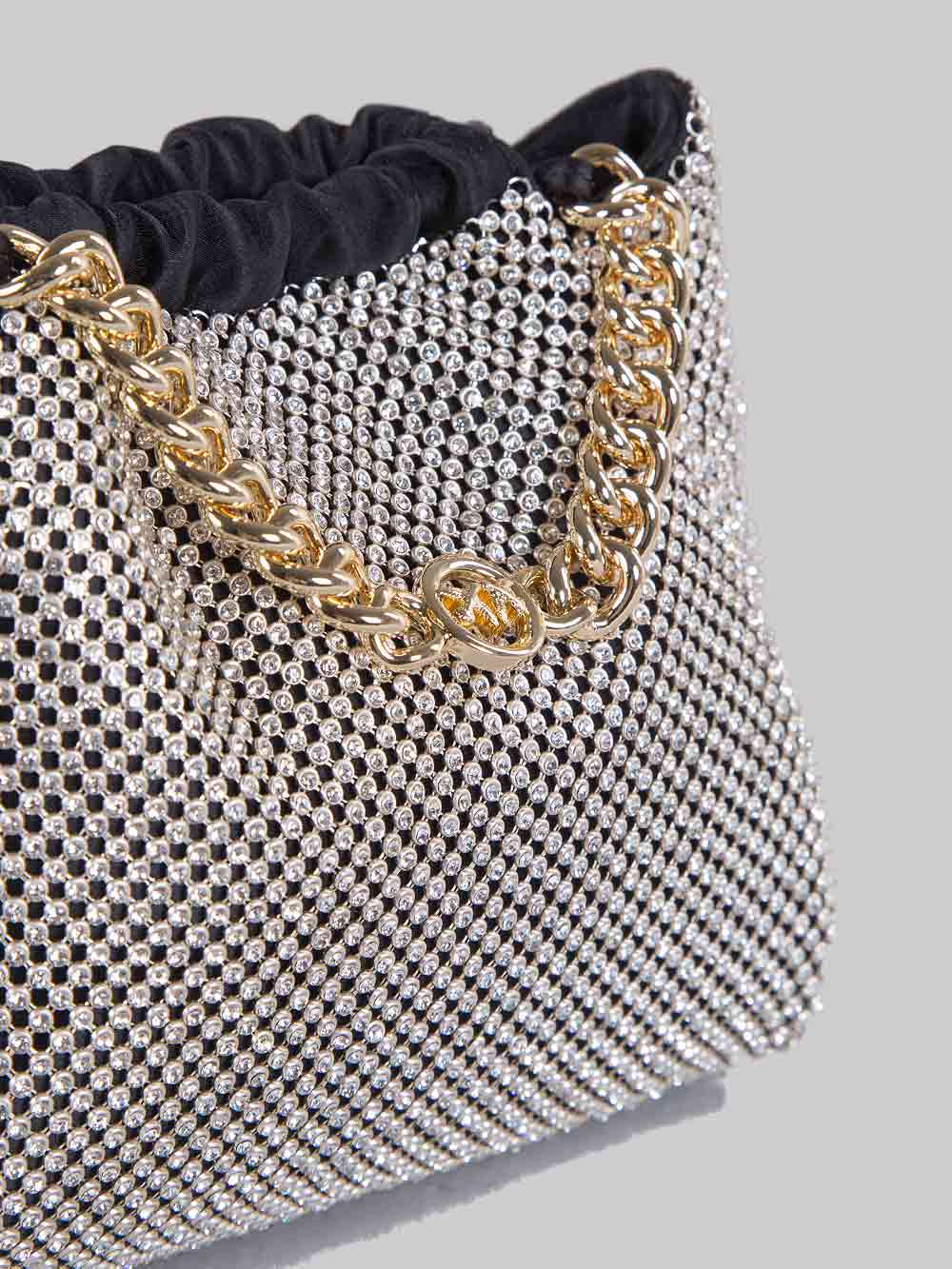 Mini rhinestone bag