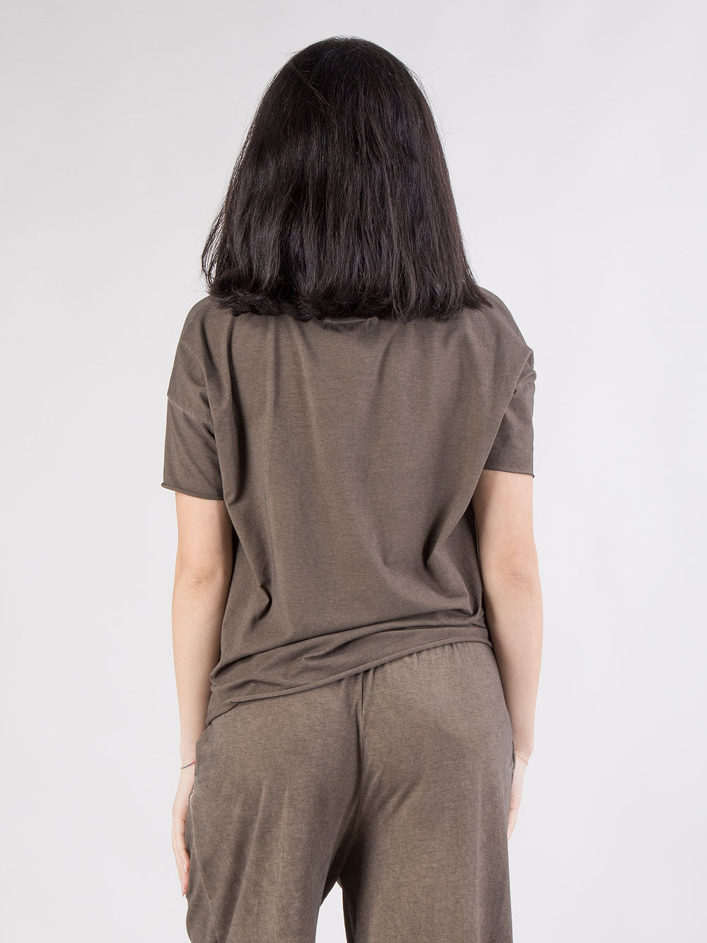 maglia girocollo sfumata