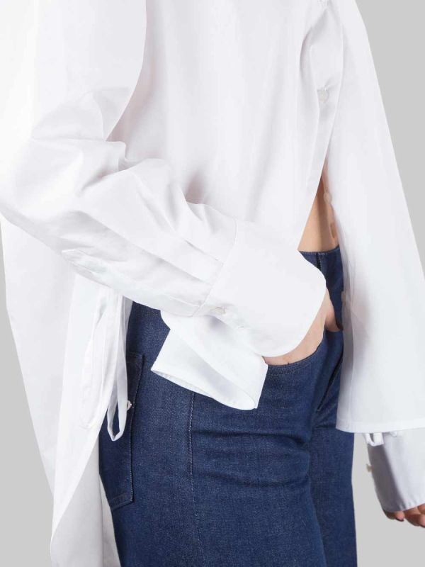 CAMICIA BIANCA OVERSIZE