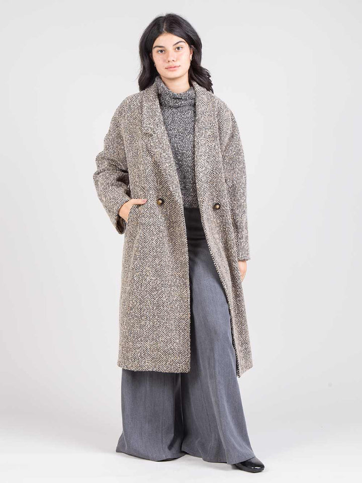 Cappotto in tweed