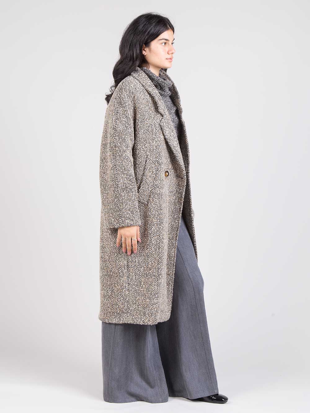 Cappotto in tweed