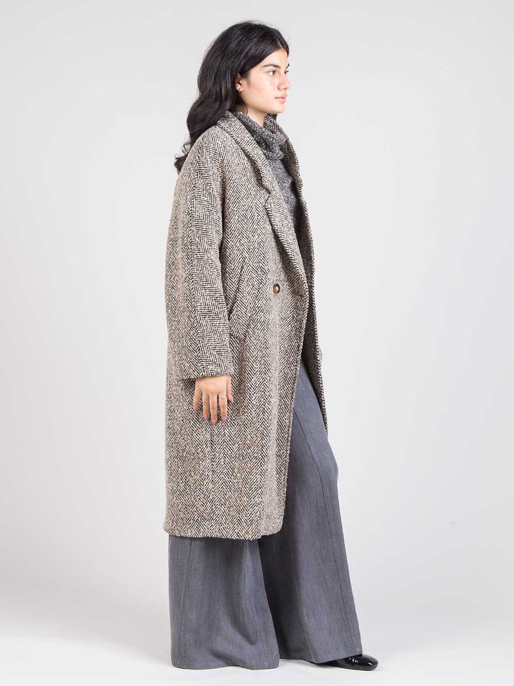 Cappotto in tweed