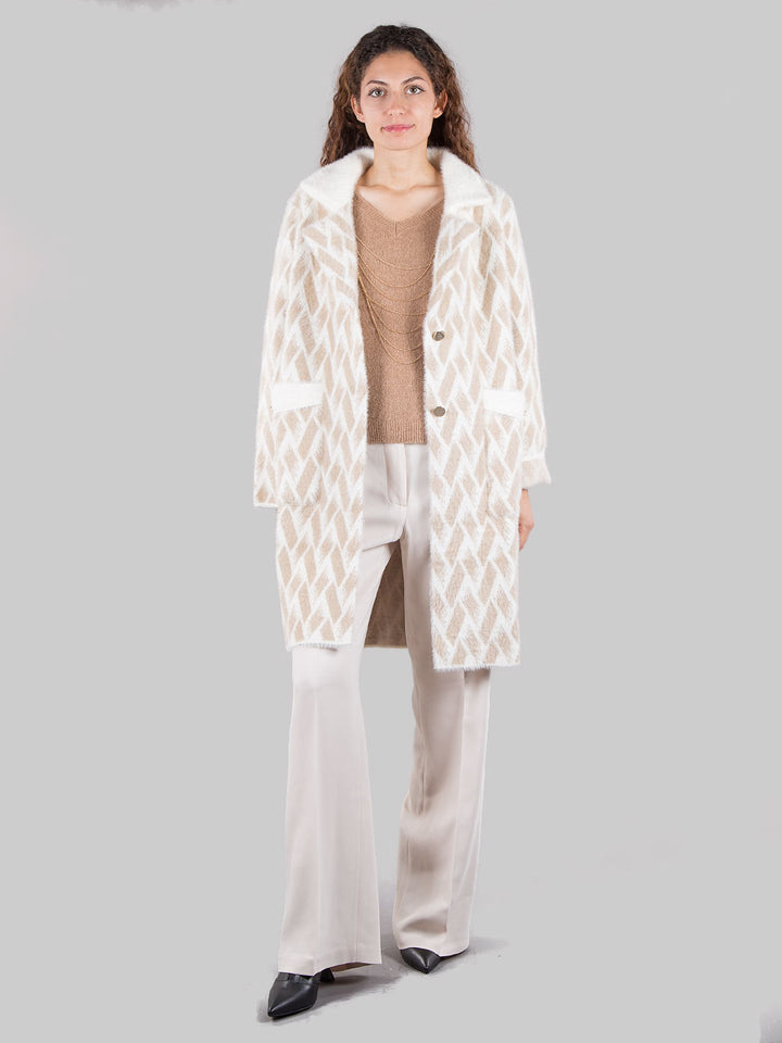 Cappotto in maglia