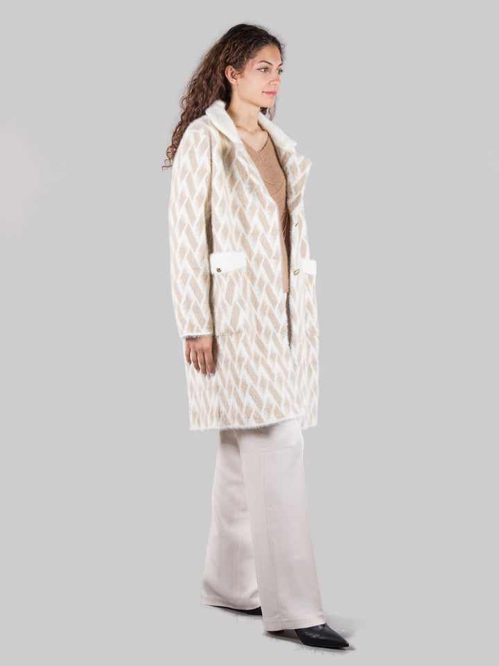 Cappotto in maglia