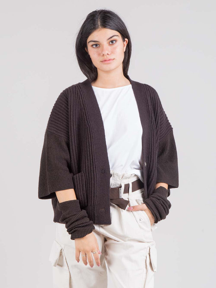 Ribbed Cardigan