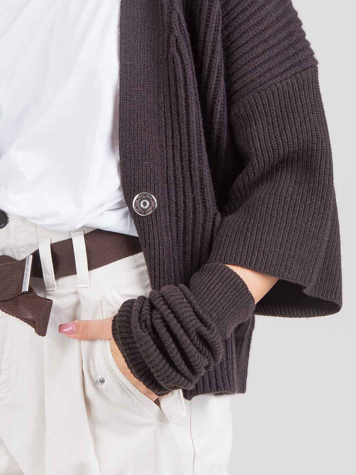 Ribbed Cardigan