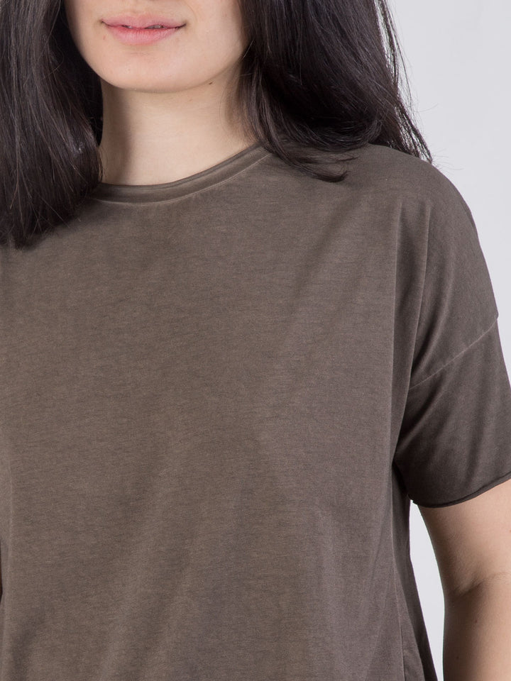 maglia girocollo sfumata